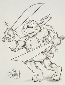TMNT Leonardo - Guy Gilchrist Original