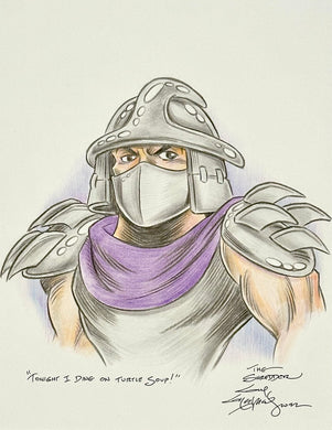 TMNT Shredder - Guy Gilchrist Original