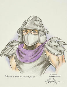 TMNT Shredder - Guy Gilchrist Original