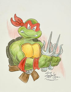 TMNT Raphael - Guy Gilchrist Original