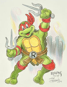TMNT Raphael - Guy Gilchrist Original