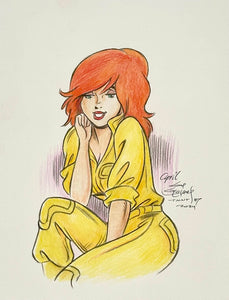 TMNT April - Guy Gilchrist Original