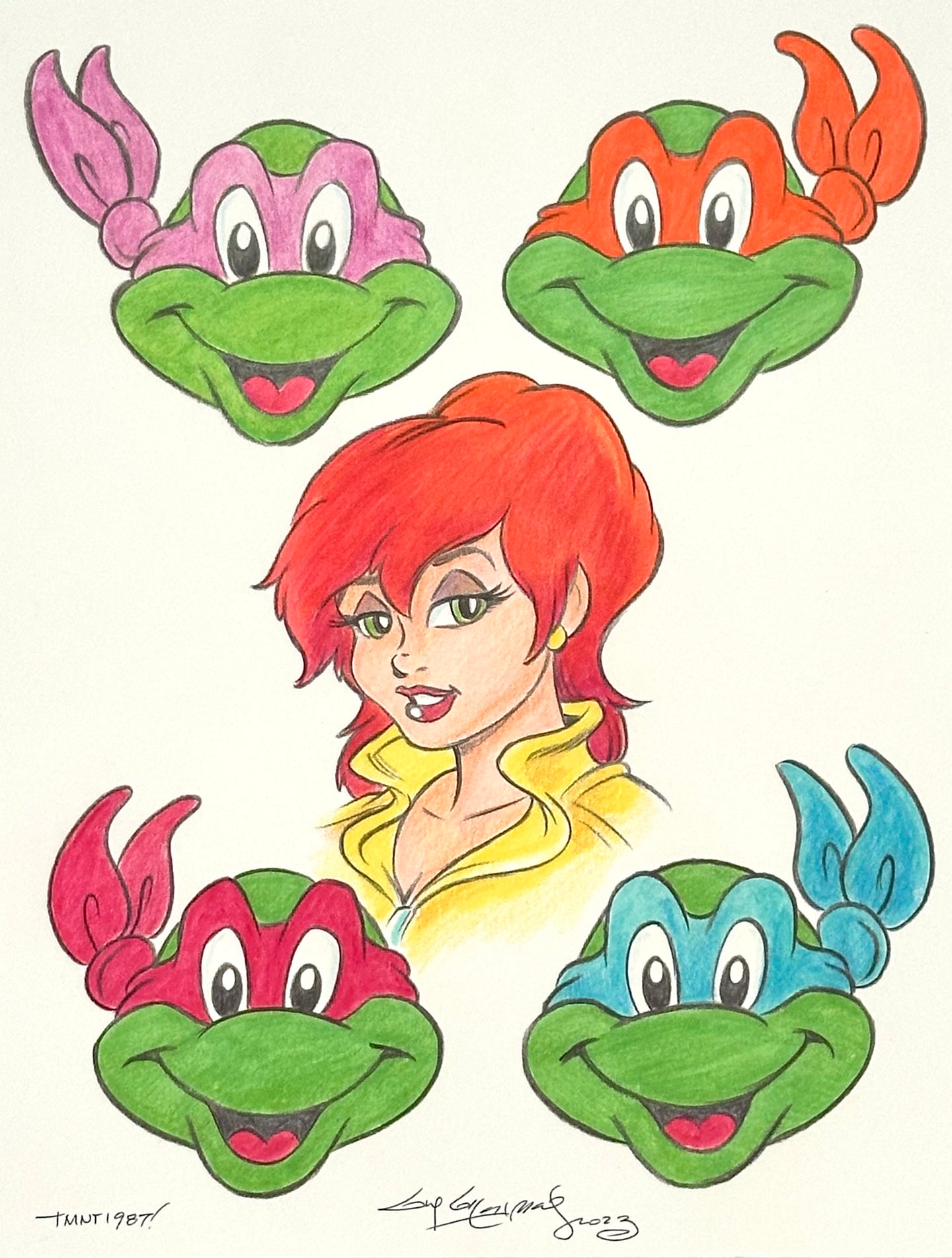 TMNT - Guy Gilchrist Original