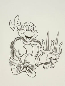 TMNT Raphael - Guy Gilchrist Original