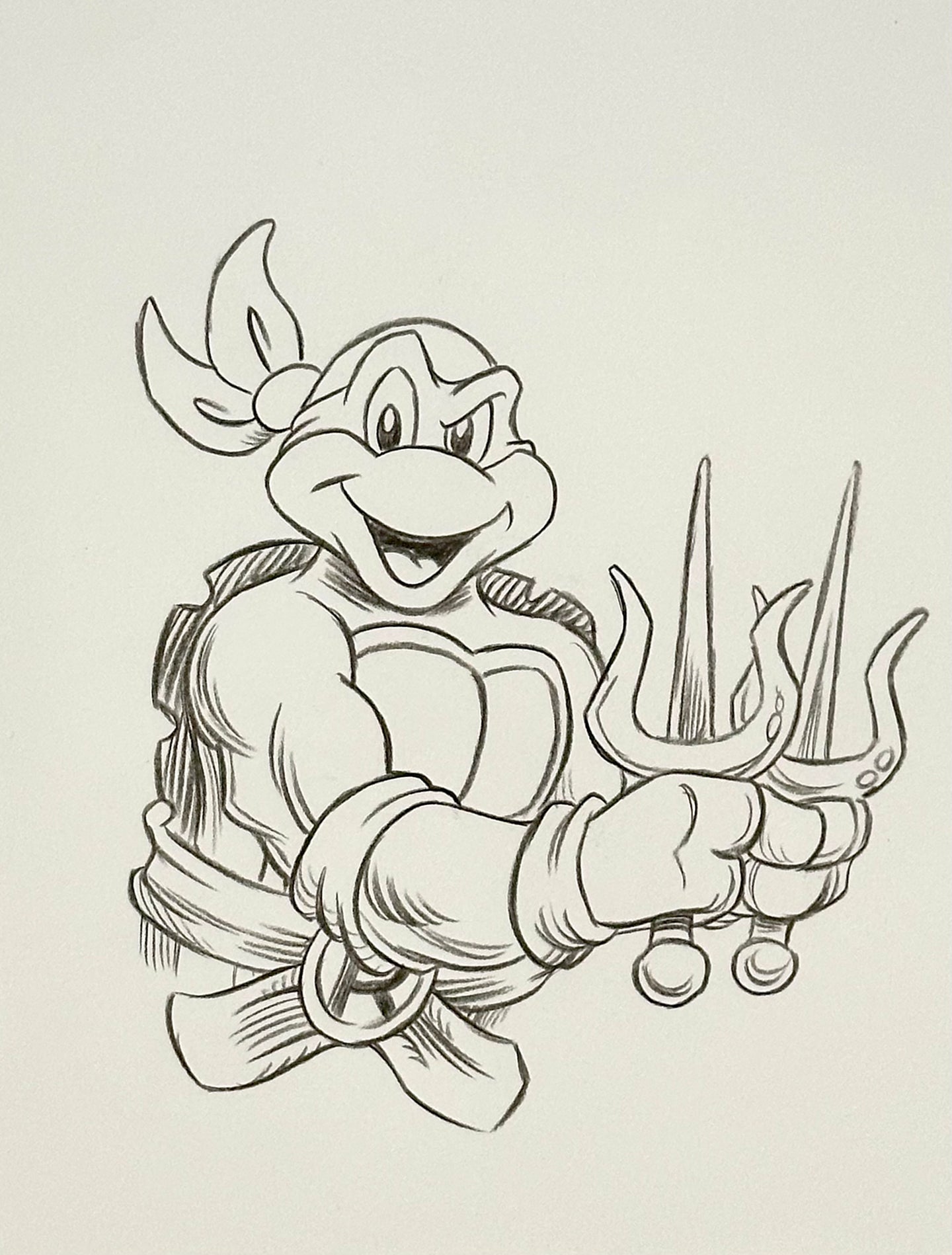 TMNT Raphael - Guy Gilchrist Original