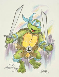 TMNT Leonardo - Guy Gilchrist Original