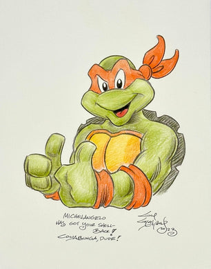 TMNT Mikey - Guy Gilchrist Original