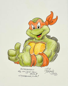 TMNT Mikey - Guy Gilchrist Original
