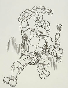 TMNT Mikey - Guy Gilchrist Original
