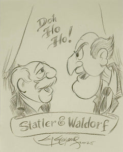 Waldorf and Statler - Guy Gilchrist Original