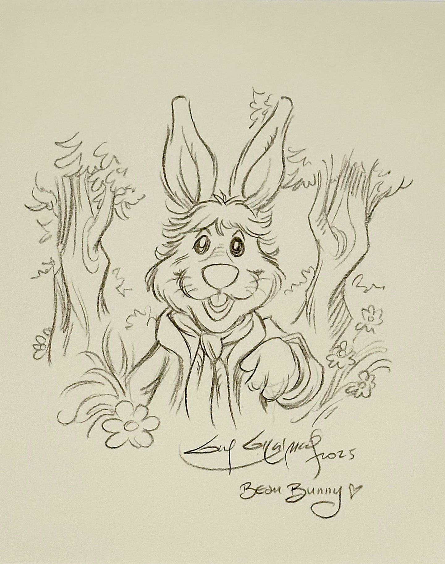 Bean Bunny - Guy Gilchrist Original