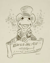 Load image into Gallery viewer, Kermit &quot;Christmas Carol&quot; - Guy Gilchrist Original Artwork