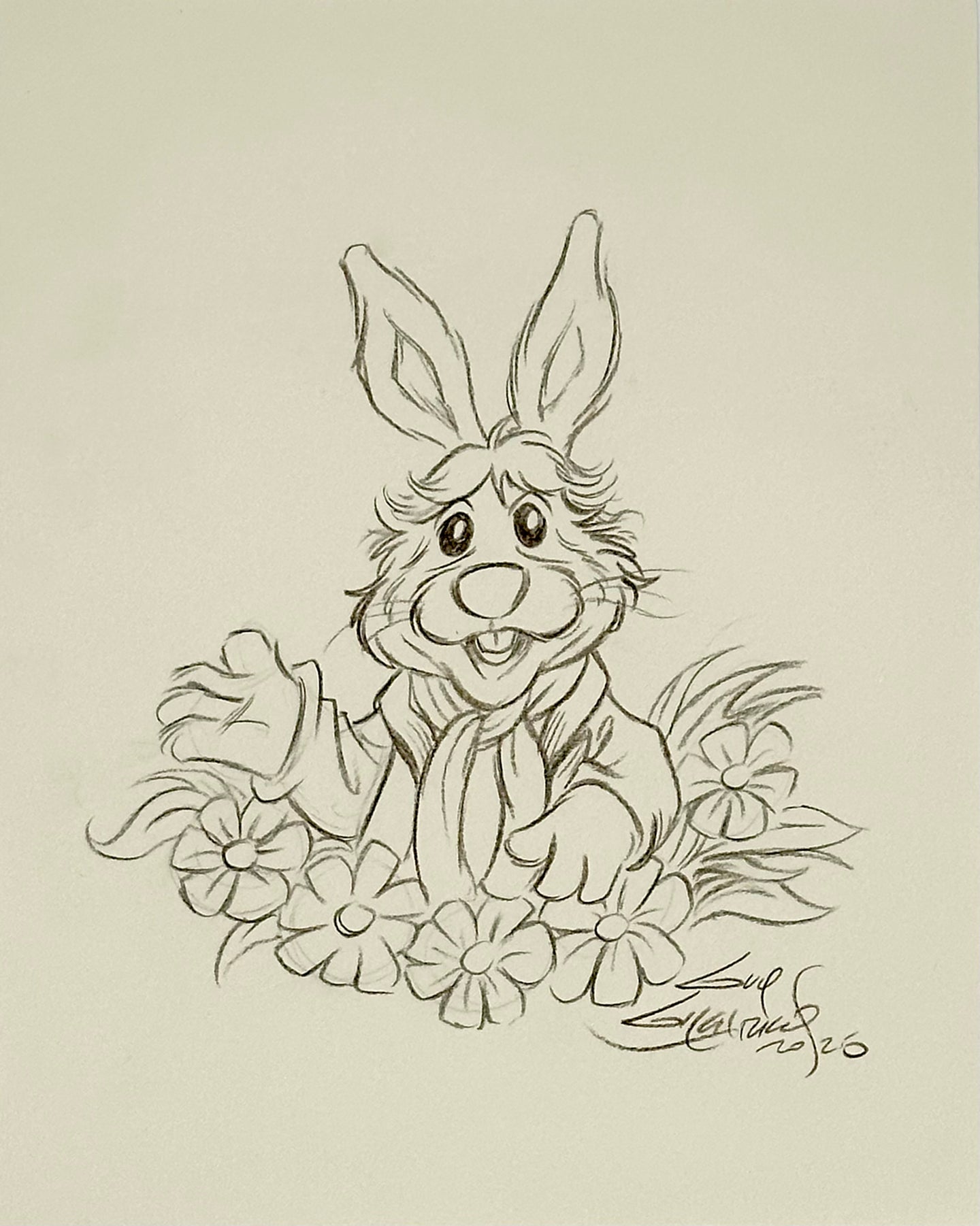 Bean Bunny - Guy Gilchrist Original