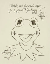 Load image into Gallery viewer, Kermit &quot;It&#39;s a good life..&quot; - Guy Gilchrist Original