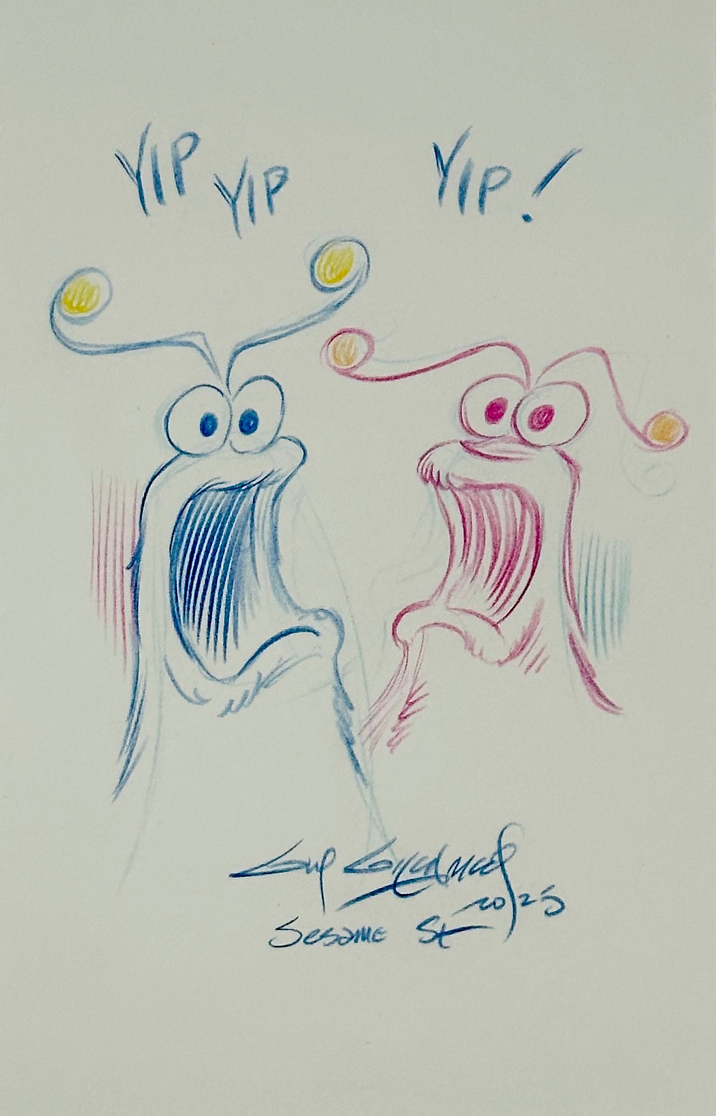 Yip Yips - Guy Gilchrist Original