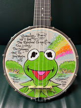 Load image into Gallery viewer, Rainbow Connection Banjo Ukulele, Drawn by Guy Gilchrist