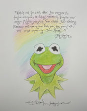 Load image into Gallery viewer, Kermit “Watch Out for Each Other” - Guy Gilchrist Original