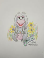 Load image into Gallery viewer, Mokey Fraggle Sketch - Guy Gilchrist Original