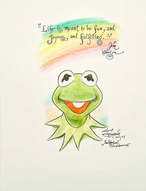 Kermit the Frog - Guy Gilchrist Original