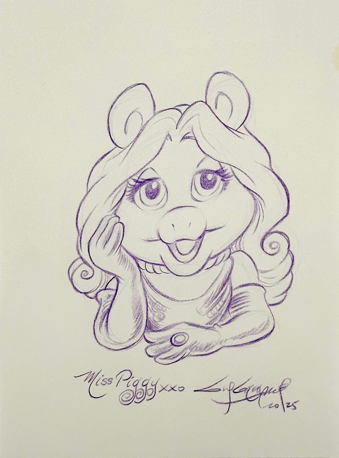 Miss Piggy - Guy Gilchrist Original