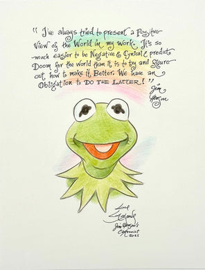 Kermit the Frog - Guy Gilchrist Original