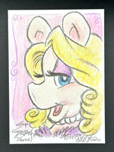 Load image into Gallery viewer, Miss Piggy Trading Card - Guy Gilchrist Original