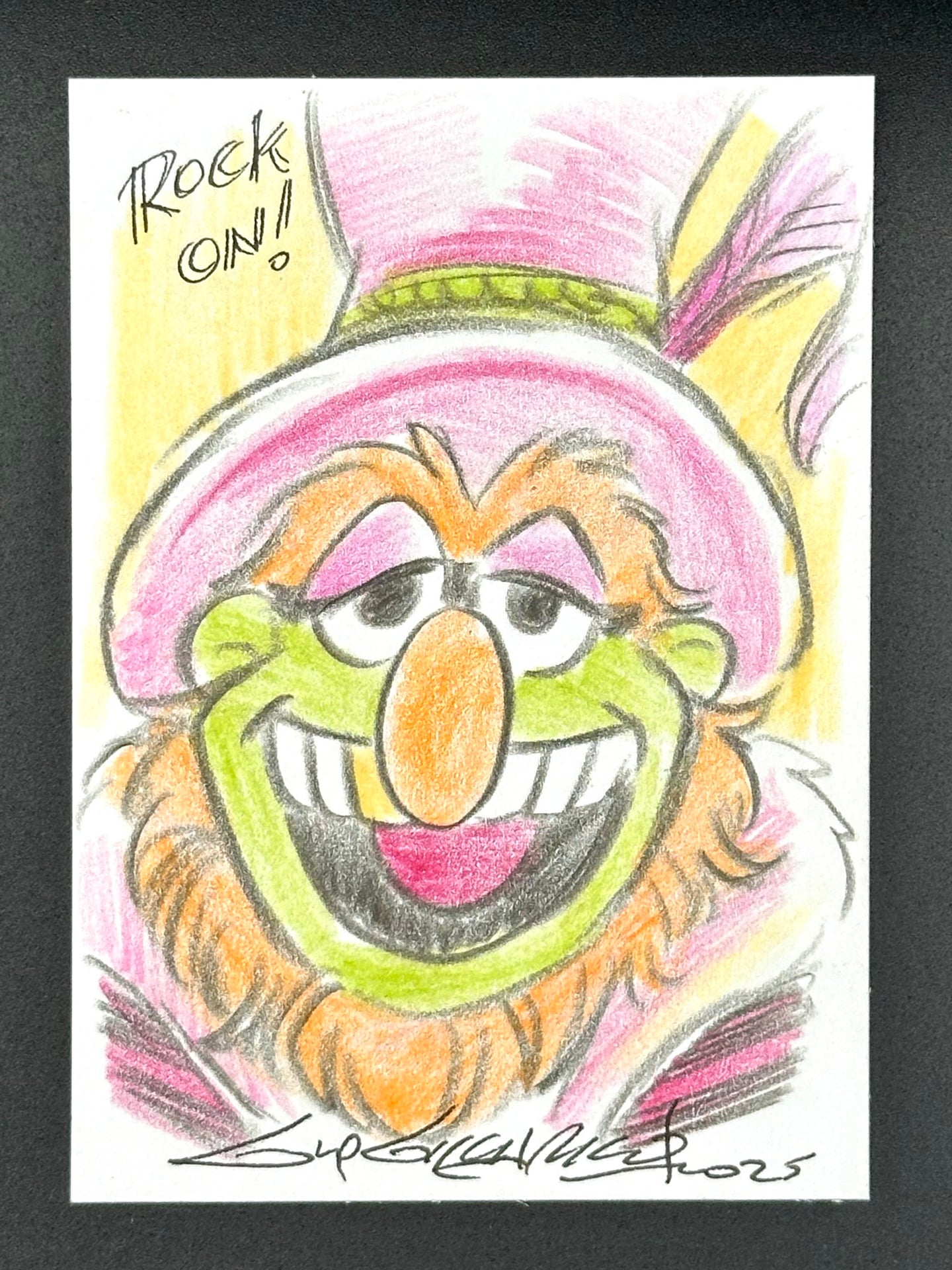 Electric Mayhem Trading Card - Guy Gilchrist Original