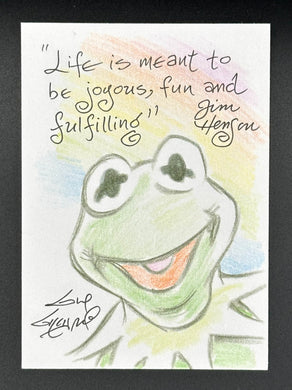 Kermit Trading Card - Guy Gilchrist Original
