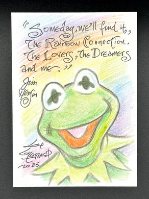 Kermit Trading Card - Guy Gilchrist Original