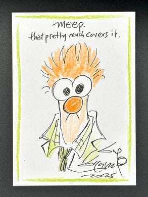 Beaker Trading Card - Guy Gilchrist Original