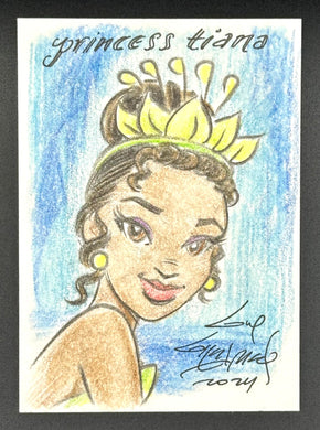 Princess Tiana Trading Card - Guy Gilchrist Original