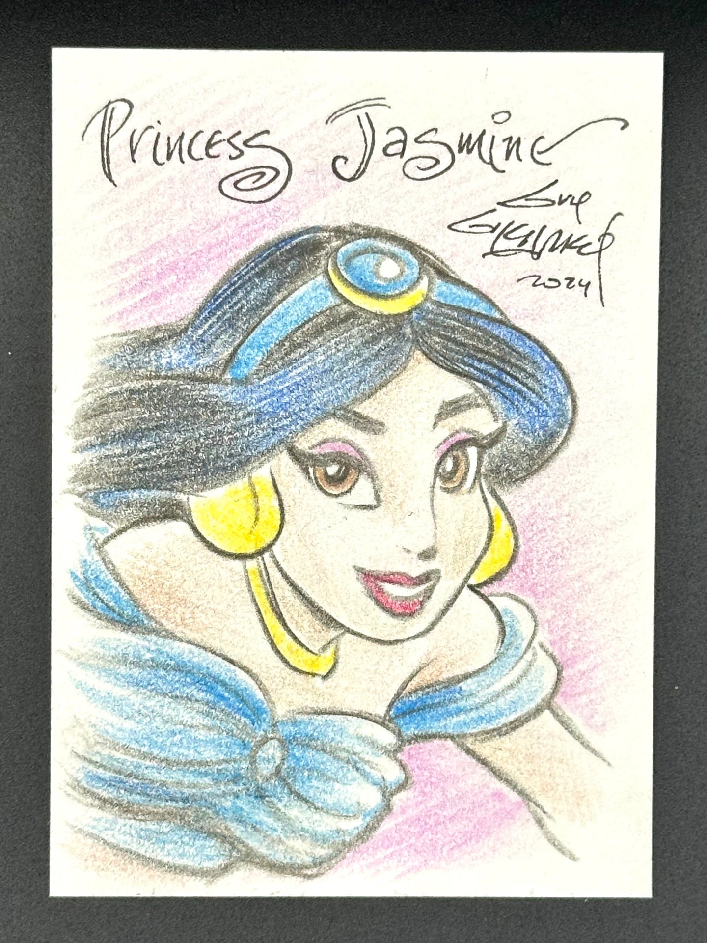 Princess Jasmine Trading Card - Guy Gilchrist Original