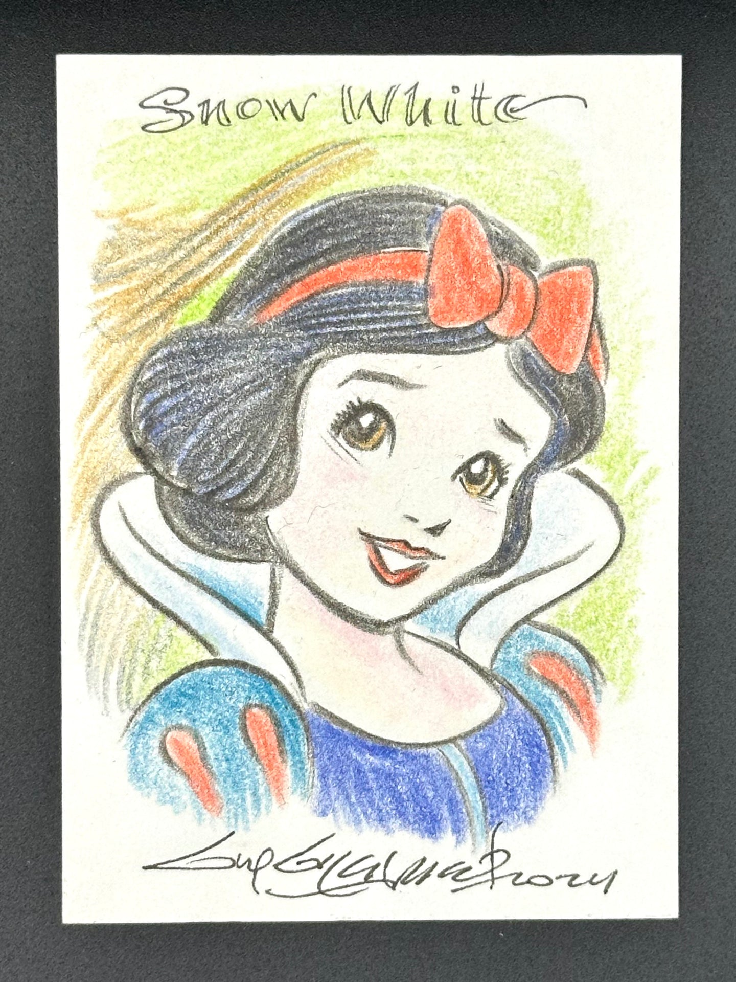 Snow White Trading Card - Guy Gilchrist Original