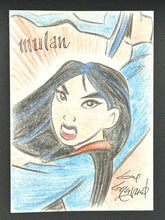 Load image into Gallery viewer, Mulan Trading Card - Guy Gilchrist Original