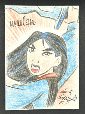 Mulan Trading Card - Guy Gilchrist Original