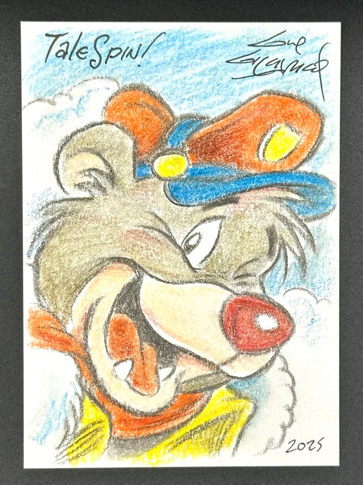 Talespin Trading Card - Guy Gilchrist Original