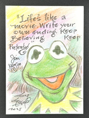 Kermit Trading Card - Guy Gilchrist Original