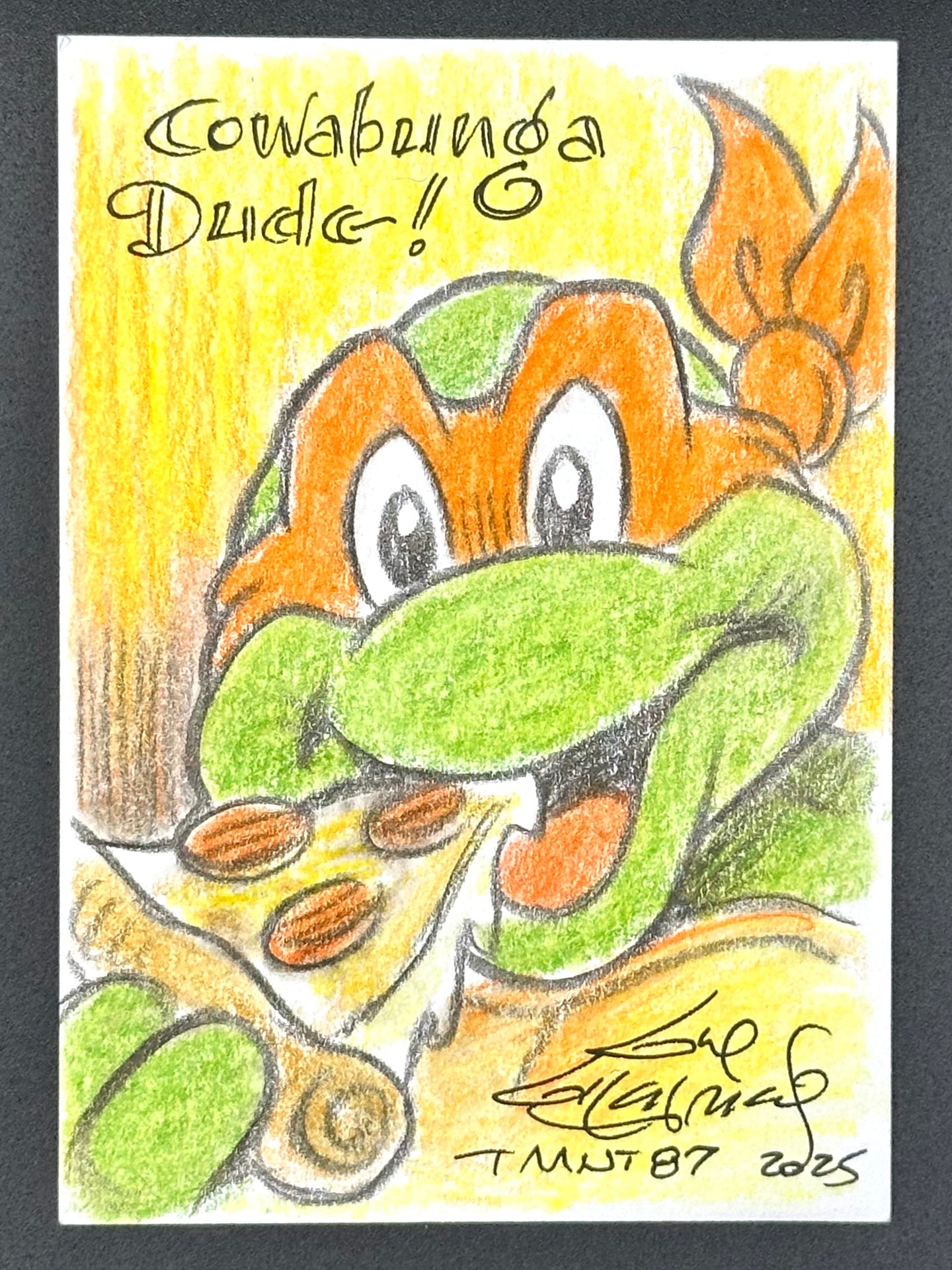 TMNT Trading Card - Guy Gilchrist Original