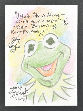 Kermit Trading Card - Guy Gilchrist Original