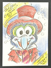 Load image into Gallery viewer, Gonzo Christmas Carol Trading Card - Guy Gilchrist Original