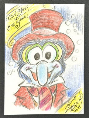 Gonzo Christmas Carol Trading Card - Guy Gilchrist Original