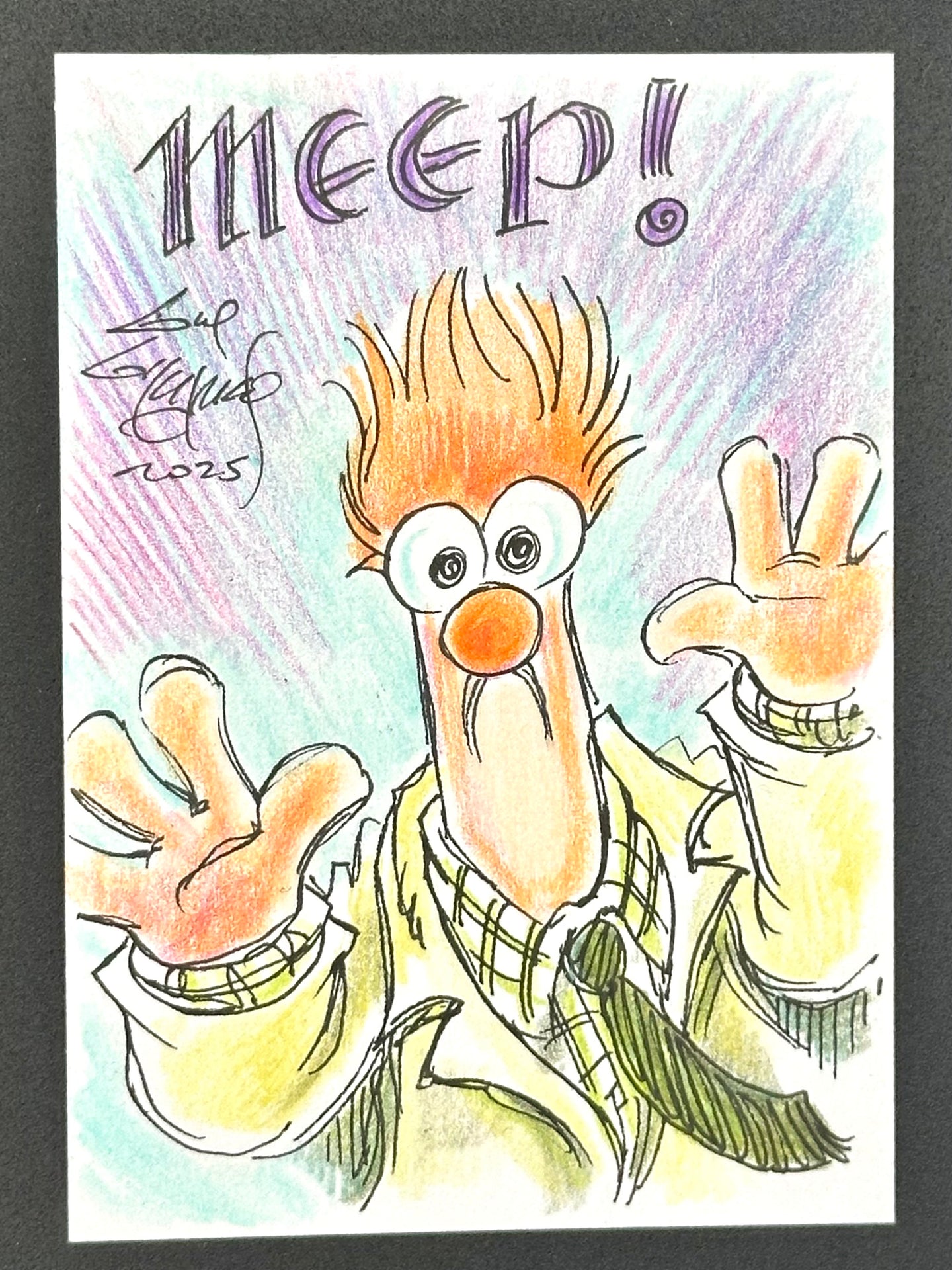 Beaker Trading Card - Guy Gilchrist Original