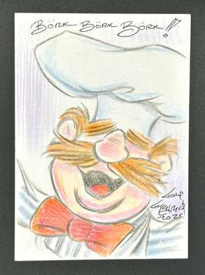 Swedish Chef Trading Card - Guy Gilchrist Original