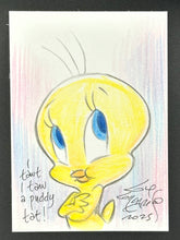 Load image into Gallery viewer, Tweety Bird Trading Card - Guy Gilchrist Original