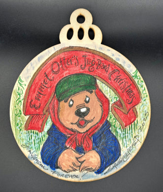 Emmet Otter Christmas Ornament - Guy Gilchrist Original