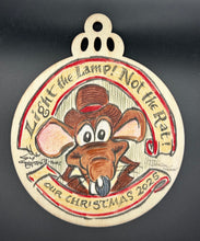 Load image into Gallery viewer, Rizzo &quot;Muppets Christmas Carol&quot; Christmas Ornament - Guy Gilchrist Original