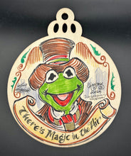 Load image into Gallery viewer, Kermit &quot;Muppets Christmas Carol&quot; Christmas Ornament - Guy Gilchrist Original