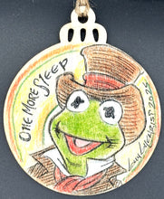 Load image into Gallery viewer, &quot;One More Sleep&quot; Kermit 3&quot; Christmas Ornament - Guy Gilchrist Original