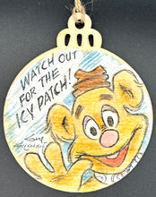 Load image into Gallery viewer, Fozzy 3&quot; Christmas Ornament - Guy Gilchrist Original