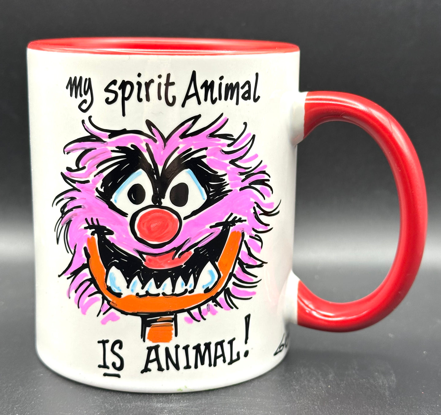 Animal Coffee Cup - Guy Gilchrist Original